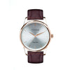 Tyche-Watches-Rose-Gold-Silver-Dial-40mm-Front
